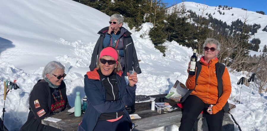 Sortie Hivernale avec Fondue au Relleri